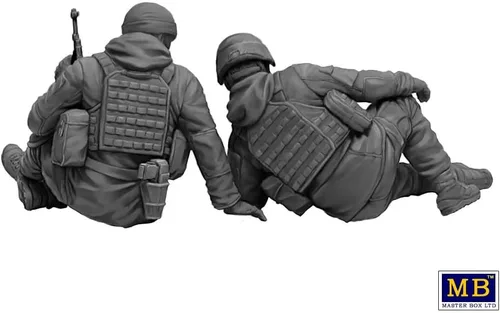 Miniatura 7 de Master Box 35230-1/35 - Noticias del kit de casa № 7. kit de modelo de plástico