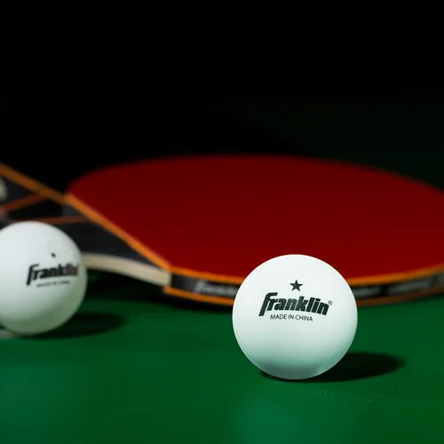Miniatura 7 de Franklin Sports Pelotas de tenis de mesa - Pelotas de tenis de mesa de tamaño y peso oficial 40mm - Pelotas profesionales de una estrella - Paquetes