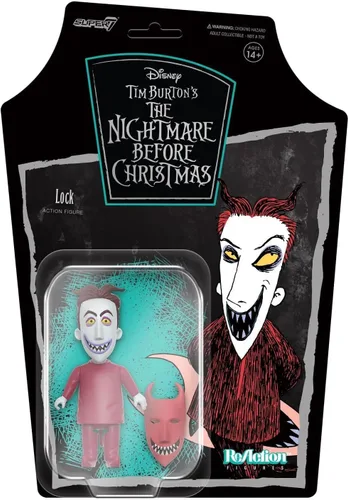 Miniatura 9 de Super7 Tim Burton's The Nightmare Before Christmas Wolfman - Figura de acción de Disney de 3.75 pulgadas con accesorio, coleccionables de películas