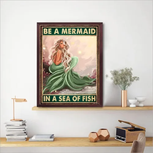 Miniatura 3 de Regalo de Navidad Dream Mermaid Green Hermoso kit de pintura de diamante, pintura de diamante para adultos, punto de cruz, 5D, cristal de diamante