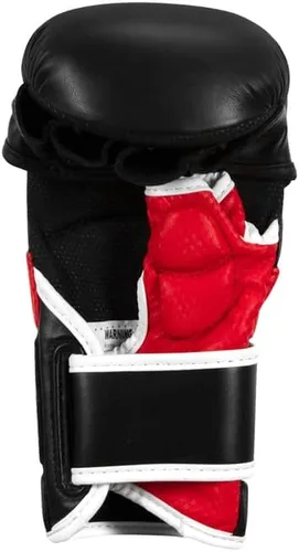 Miniatura 5 de TITLE MMA Guantes de combate de contacto completo, negro/rojo, regular