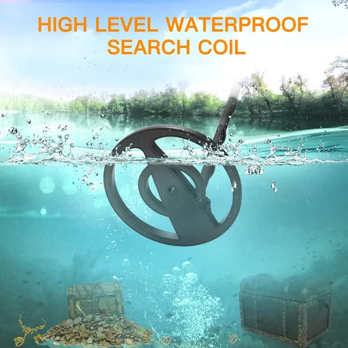Miniatura 7 de Sailnovo Detector de metales para adultos y principiantes – Detector profesional a prueba de agua con puntero, indicaciones de audio, disco y todos