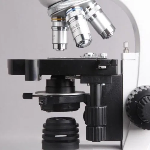 Miniatura 3 de AmScope Microscopio compuesto trinocular digital T360B-5M, aumento 40X-2000X, oculares WF10x y WF20x, Brightfield, iluminación LED, condensador
