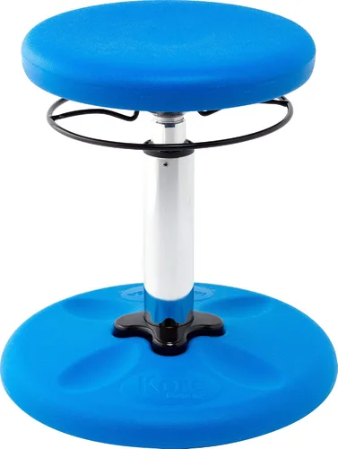 Miniatura 9 de Kore - Silla de altura ajustable, asiento activo para niños, adolescentes: Mejor que una pelota de equilibrio, asientos flexibles para aula. Verde