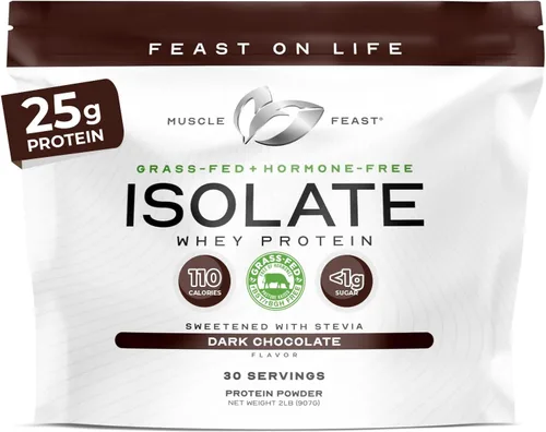 Miniatura 17 de Proteína de suero de leche aislada sin sabor, sin hormonas, Vainilla, 1