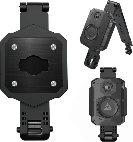 Montura de Cámara Corporal Axon Única - Soporte Compatible con Chaleco y Uniforme para Cámara Corporal Axon Taser 2/3/4, Adaptador Táctico Molle