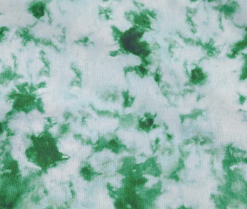 Miniatura 5 de oneOone Tela de algodón flexible verde Tie Dye costura proyectos manualidades impresiones de tela por Yard 40 pulgadas de ancho B4
