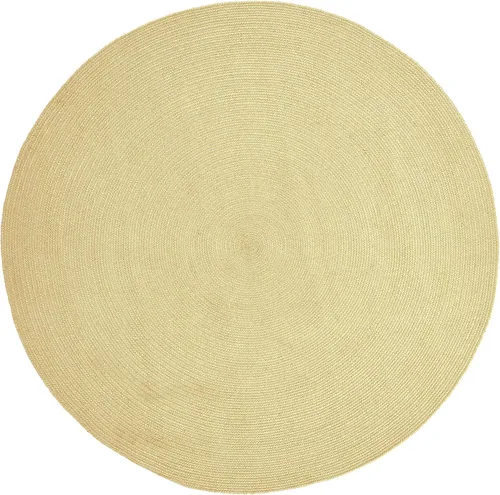 Miniatura 55 de BNM - Alfombra ovalada bohemia para interiores y exteriores con patrón trenzado sólido, perfecta para patio trasero, patio, oficina, sala de estar