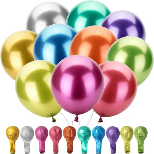 Miniatura 15 de Mr. Pen - Globos, 12 pulgadas, paquete de 54, negro, globos de fiesta