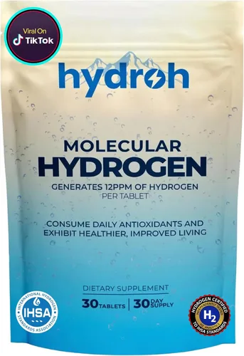 Comprimidos de agua con hidrógeno, comprimidos de hidrógeno molecular para agua potable, ricos en antioxidantes, apoyan la energía cerebral y la