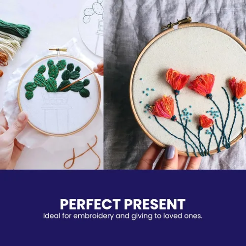Miniatura 5 de Linteum Textile - Juego de 6 paños de cocina clásicos con saco de harina blanco, 100% algodón, absorbentes y de larga duración, paquete de 6, 28 x