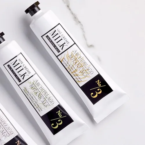 Miniatura 5 de Archipelago Botanicals Crema de manos de leche de avena, loción de manos rica y ligeramente perfumada para piel seca, cutículas y puntos ásperos