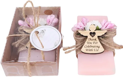 Miniatura 14 de HTF Paquete de 5 Mini Jabones Personalizados con Aroma a Océano, Recuerdos de Baby Shower, Regalos de Baby Shower, Recuerdos de Jabón Perfumado