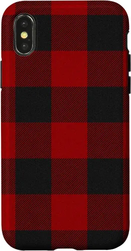 Miniatura 5 de Red Buffalo Design Christmas Decor Plaid Pattern Case for iPhone 17