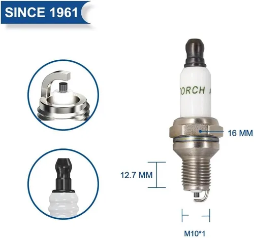 Miniatura 2 de TORCH A7RTF Bujía Reemplazar para Champion 979 Cobre Tradicional Plus Pequeño Motor RDZ4H Bujía, OEM, ea