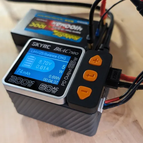 Miniatura 5 de SKYRC Cargador B6AC Neo Balance actualizado 2023 200 W CC / 60 W CA. Cargador inteligente pequeño para batería RC. Compatible