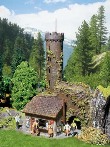 Miniatura 3 de Faller 130291 Torre de observación de castillos Kit de construcción a escala HO
