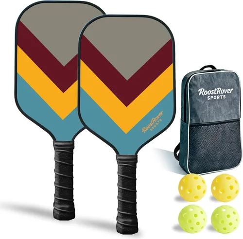 Miniatura 13 de Paletas de pickleball T700 de fibra de carbono cruda con núcleo de panal de polipropileno de 0.630 in para control y giro, punto dulce grande, pala