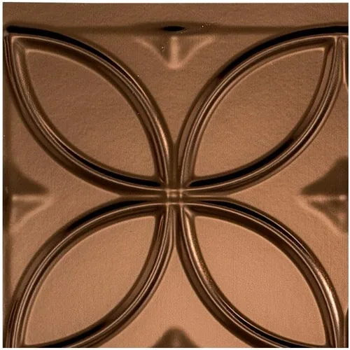 Miniatura 7 de FASÄDE Anillos Panel de Revestimiento Decorativo de Vinilo de 18 x 24 pulgadas en Bronce Argent (Paquete de 5)
