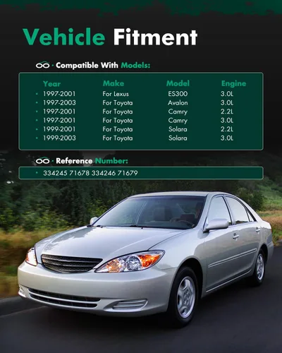 Miniatura 5 de SCITOO Juego de 2 amortiguadores delanteros para ES300, amortiguadores y puntales para 97 98 99 00 01 para Lexus ES300,97 98 99 00 01 02 03