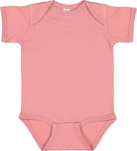 Miniatura 201 de RABBIT SKINS, Body de manga corta de jersey fino suave para bebé