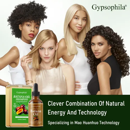 Miniatura 6 de Paquete de Crecimiento Capilar Gypsophila Aceite de Batana - Champú de Aceite de Batana y Romero 100% Puro Natural - Tratamiento Capilar Natural