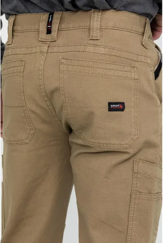 Miniatura 4 de Ariat Fr M5 Stretch Duralight - Pantalón de pierna recta apilable de lona para hombre