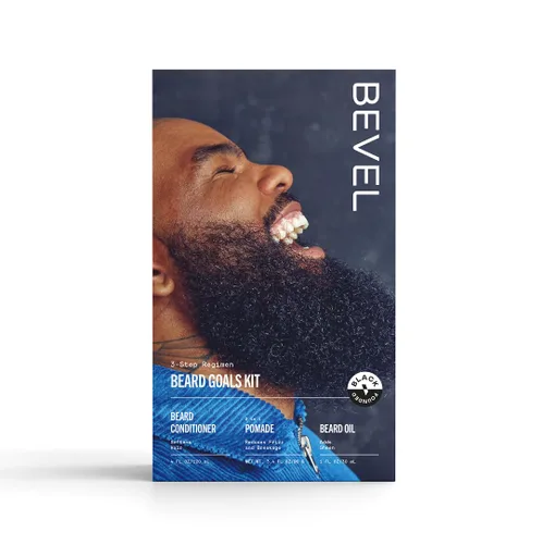Miniatura 2 de Kit de aseo de barba para hombres de Bevel - Incluye acondicionador para barba, pomada nutritiva para el cabello y aceite para barba para suavizar