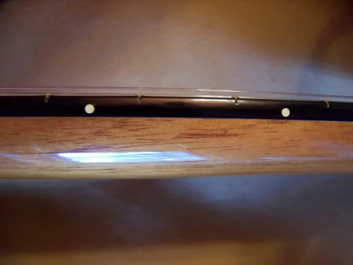 Miniatura 4 de Marcadores de trastes de guitarra clásica, transferencia en seco, pequeños puntos marfil de roseta