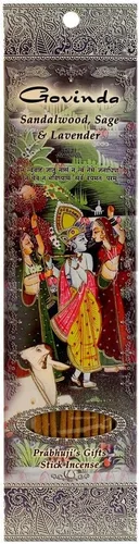 Miniatura 8 de Prabhuji's Gifts Ganga - Varillas de incienso espiritual enrolladas a mano de la India, varillas aromáticas, incienso en barra para meditación