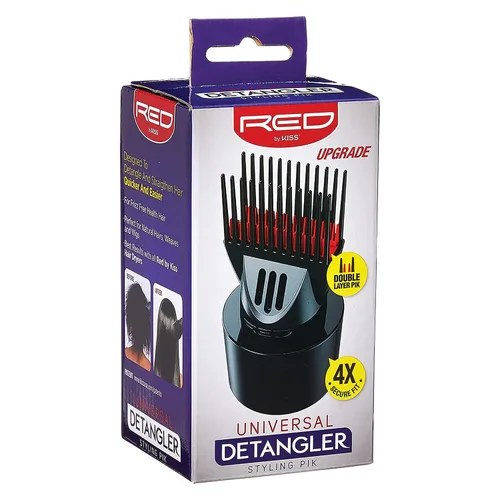 Miniatura 7 de Red by Kiss Peine Universal Desenredante para Secador de Pelo para Peinado del Cabello – Compatible con todos los Secadores de Pelo