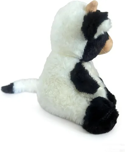 Miniatura 7 de YUKOUQIAN Peluche de vaca de 11.8 pulgadas para niñas y niños de Navidad (vaca sentada de 11.8 pulgadas)
