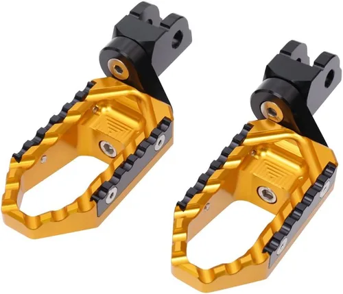 Miniatura 7 de MC MOTOPARTS Negro CNC 25mm Alargador de Riser Ajustable para Pedales de Pie Touring Delanteros Compatibles con NC 700 S/X 12-16 NC750X NC750S 16-19
