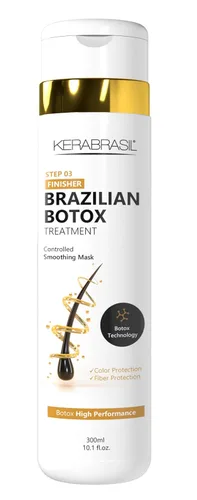 Brazilian Botox Keratin STEP 03 - Reparación profunda y fortalecimiento para cabello dañado, encrespado, tratado químicamente | Cerraduras suaves y