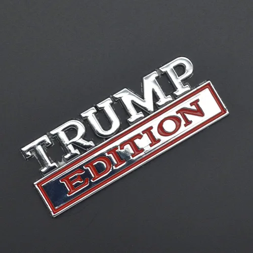 Miniatura 4 de Universal Trump Edition - Adhesivo de repuesto para automóvil, camión, SUV, compatible con Ford F150, Jeep, Dodger, Chevrolet, insignia para portón