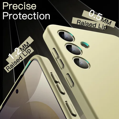 Miniatura 5 de JETech Funda delgada para Samsung Galaxy S24 5G, protección completa de la lente de la cámara, cubierta protectora de TPU suave y delgada