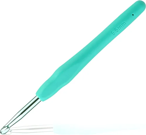 Miniatura 13 de Gancho de ganchillo ergonómico de 2 mm, agujas de ganchillo para tejer, agujas de tejer lisas para manualidades DIY, gran regalo para mujeres