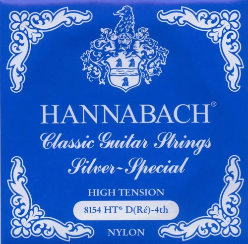 Miniatura 30 de Cuerdas para guitarra clásica Series 815 High tension Silver special E1 single string