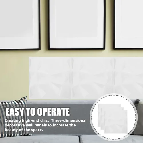 Miniatura 5 de OSALADI 6pcs tridimensional 3D TV pared PVC