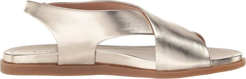 Miniatura 6 de Aerosoles Sandalias planas Cele para mujer, PU dorado suave, 9, PU de oro suave