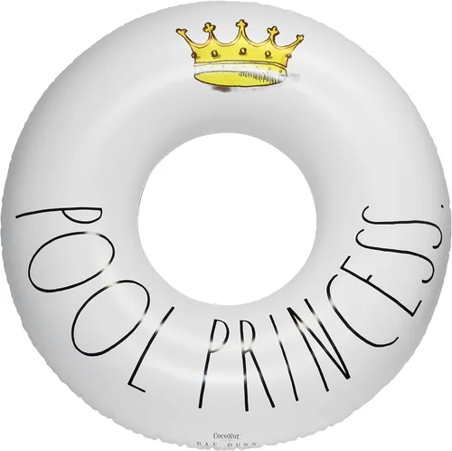 Miniatura 13 de Rae Dunn x CocoNut Flotador de anillo flotante, tamaño adulto, balsa inflable grande de 48 pulgadas y tubo interior de agua duradero, fácil de Happy