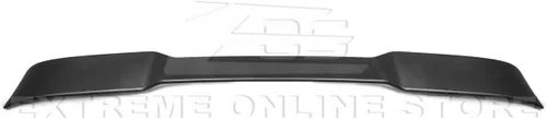 Miniatura 8 de Repuesto para todos los modelos Chevrolet Corvette C5 1997-2004 ZR1 Alerón de ala de tapa trasera de estilo extendido (plástico ABS, negro mate)