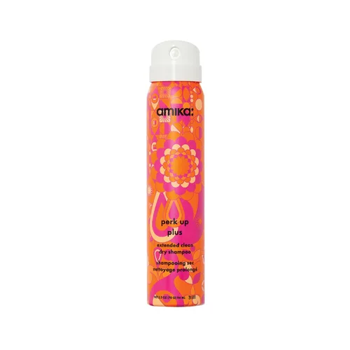 Miniatura 9 de amika perk up plus extended clean dry shampoo lightweight + buildable, extend time even further between wash days, invisible finish + no white