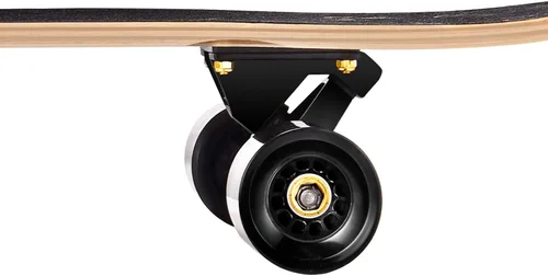 Miniatura 6 de Patineta de 42 pulgadas de largo completo Cruiser Pintail, el original Artisan Maple Skateboard Cruiser Pintail para crucero, tallado, estilo libre