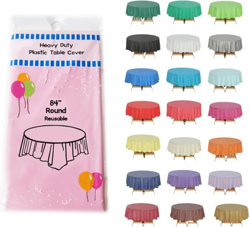 Miniatura 20 de Evershine - Mantel de plástico resistente (reutilizable, 12 unidades)