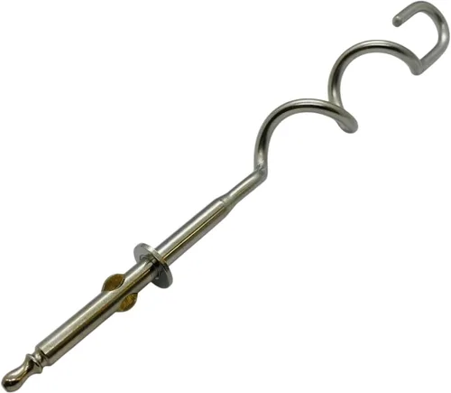 Miniatura 4 de Cuisinart CHM-DH 2 Ganchos de repuesto para masa de acero inoxidable para modelos CHM-3, CHM-5, CHM-7, HM-50 HM-70 HM-90, HTM-3, HTM-5, HTM-7 y HTM-9