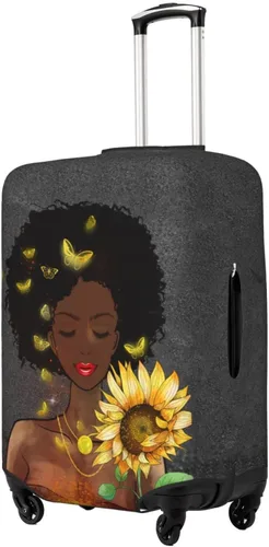 Miniatura 2 de Maleta De Viaje Protector Explosión Pelo Girl3 Elástica Protectora Lavable Cubierta De Equipaje Con Cremallera Oculta Adecuado Para, Estilo71