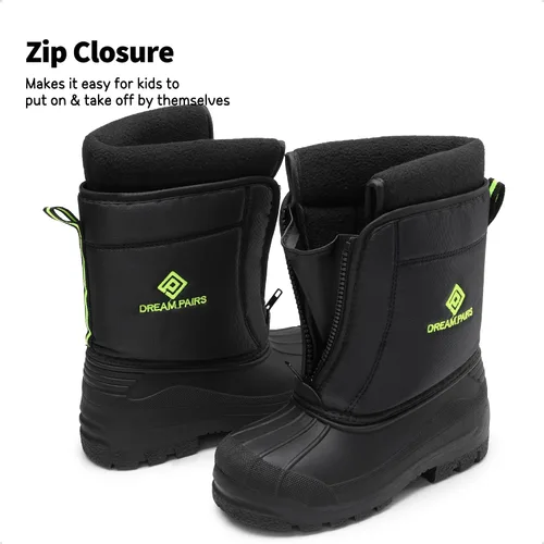 Miniatura 3 de DREAM PAIRS Boys Girls Waterproof Winter Snow Boots