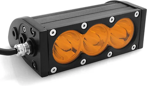 Miniatura 4 de Barra de luz LED Angel ma de 15 cm, fila única, luz ámbar para luz antiniebla, conducción, trabajo, todoterreno, camioneta, SUV, ATV, UTV, camión