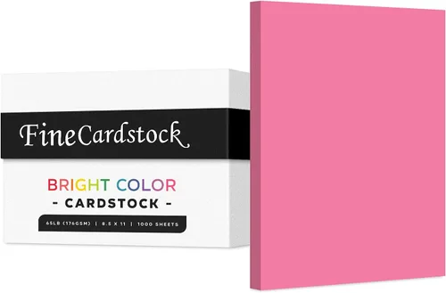 Miniatura 12 de Papel de alta calidad para tarjetas de colores, caja de 1000 hojas, cartulina de peso medio de 65 libras, perfecta para suministros escolares, artes